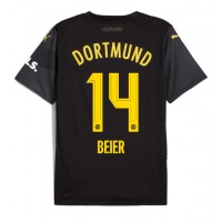 Borussia Dortmund Maximilian Beier #14 Vieraspaita 2024-25 Lyhythihainen